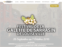 Tablet Screenshot of festivalsarrasin.com